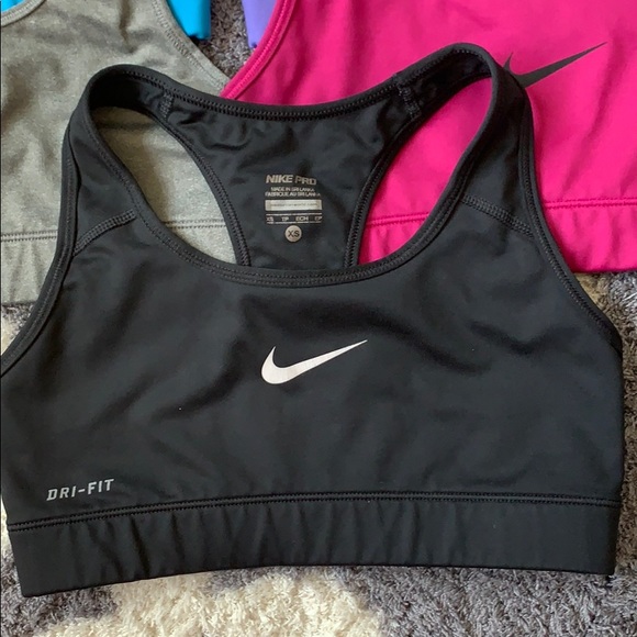 Nike Intimates & Sleepwear Nike Pro Drifit Xs Sports Bras Poshmark